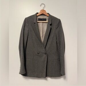 Zara Pinstripe suit blazer - small PTP 18 inch